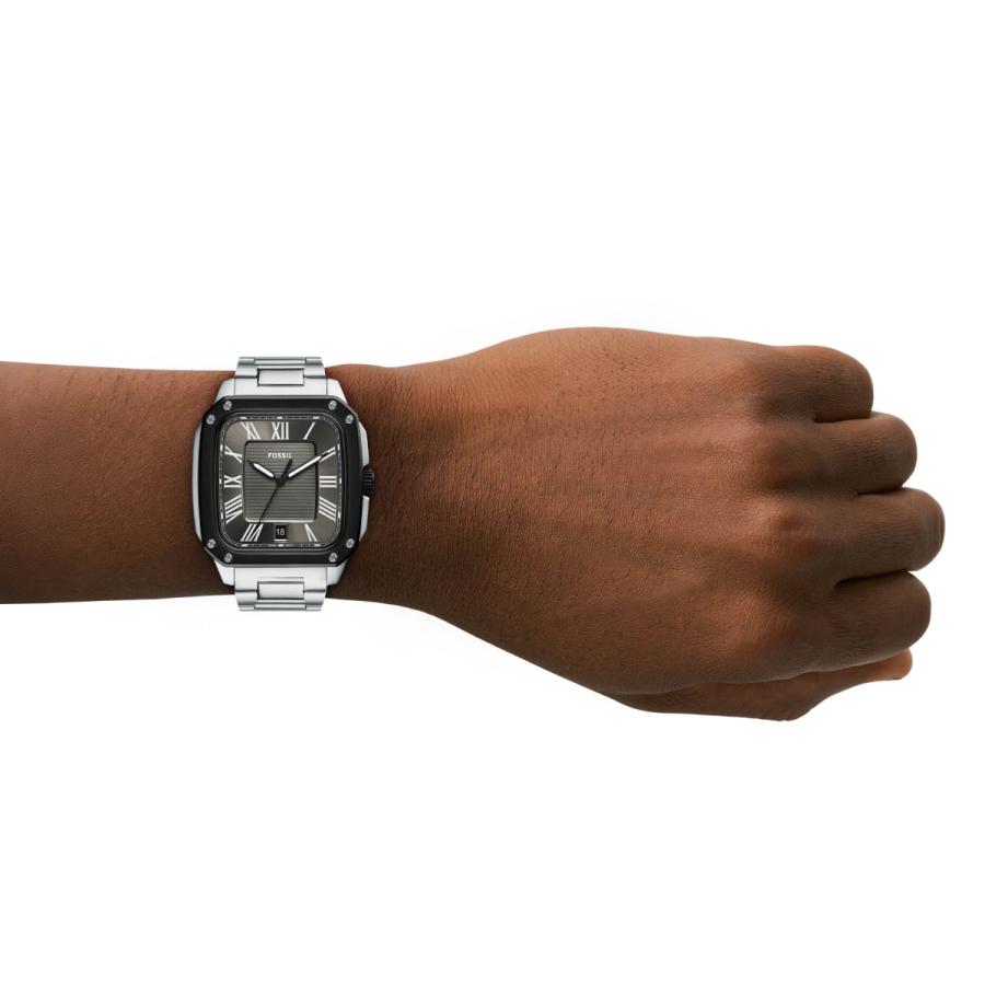FOSSIL（フォッシル） 腕時計 メンズ CROSBY 三針デイト ステンレス 