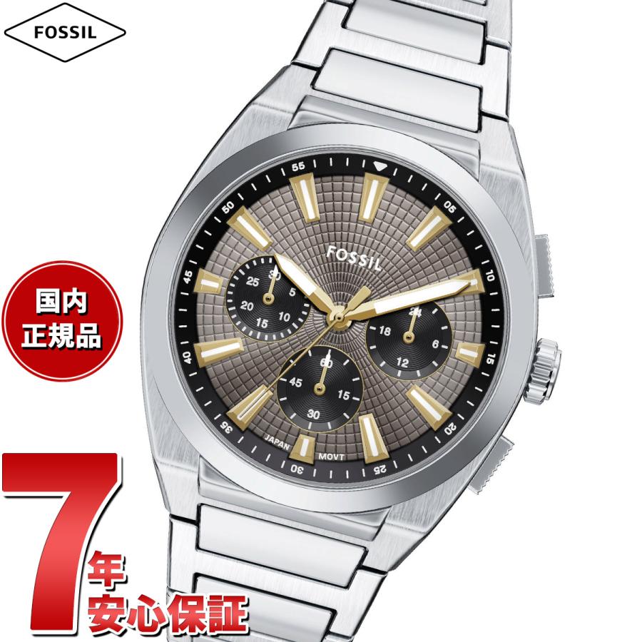 FOSSIL （ノベルティー付き）フォッシル 腕時計 メンズ EVERETT
