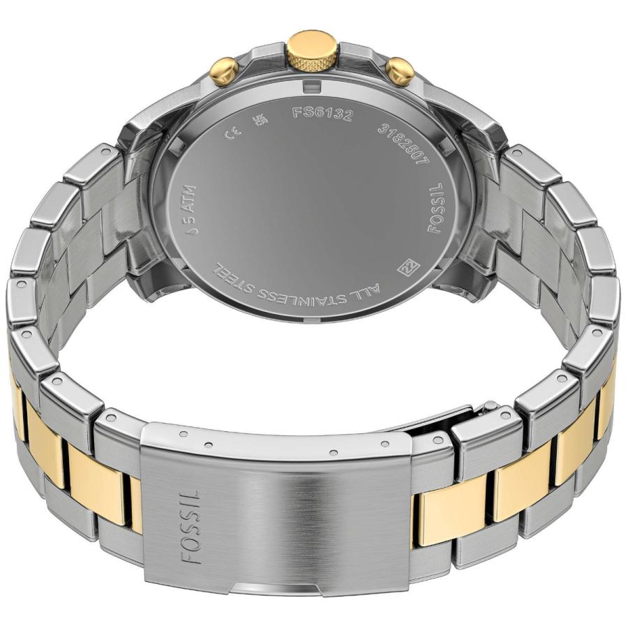 値下げFOSSIL 腕時計 GRANT クロノグラフ ステンレススチールウォッチ GRANT クロノグラフ ステンレススチールウォッチ - FS4736 - Fossil