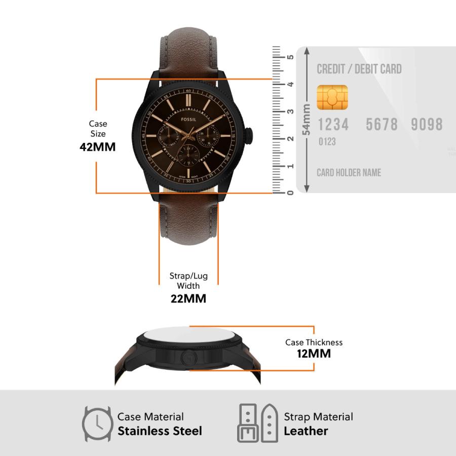 FOSSIL（フォッシル） （ノベルティー付き）フォッシル 腕時計 メンズ