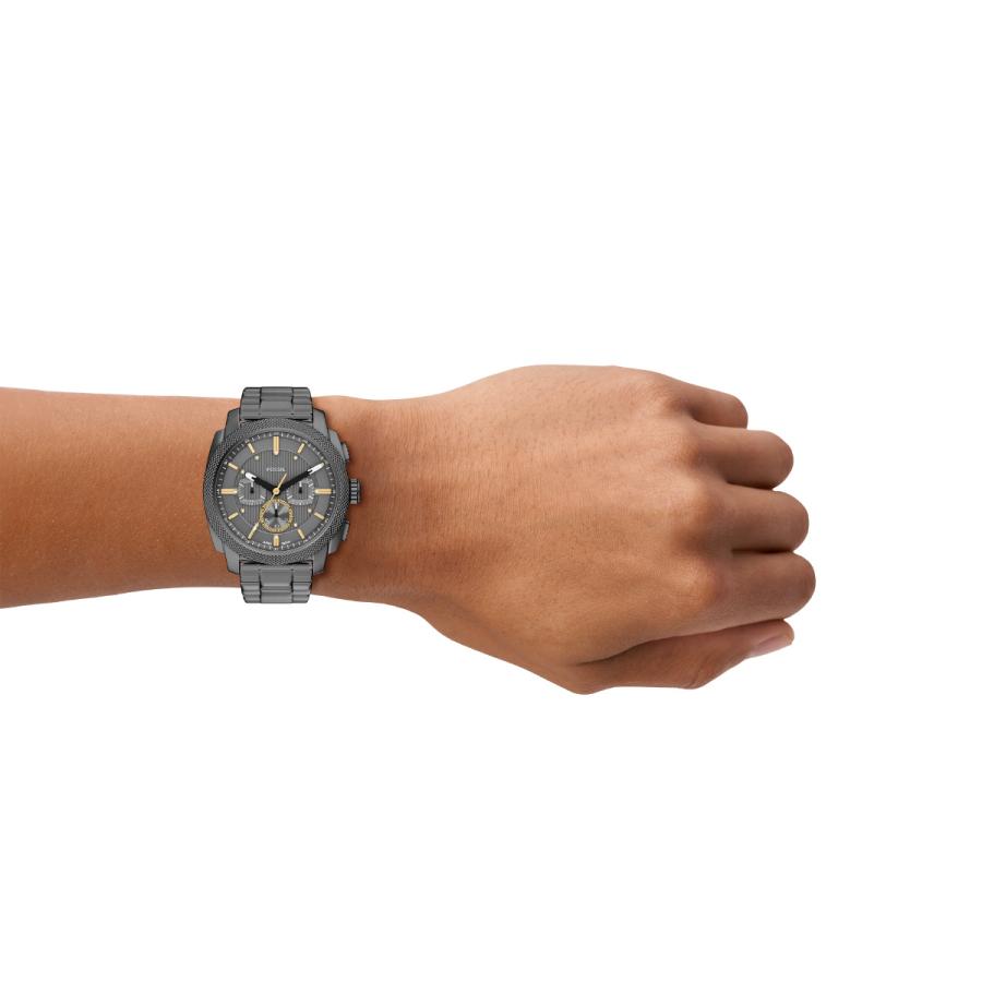 【美品】FOSSIL フォッシル メンズ腕時計 クロノグラフ ガンメタ×ネイビー Amazon.co.jp: [フォッシル]FOSSIL 腕時計 グラント クロノグラフ