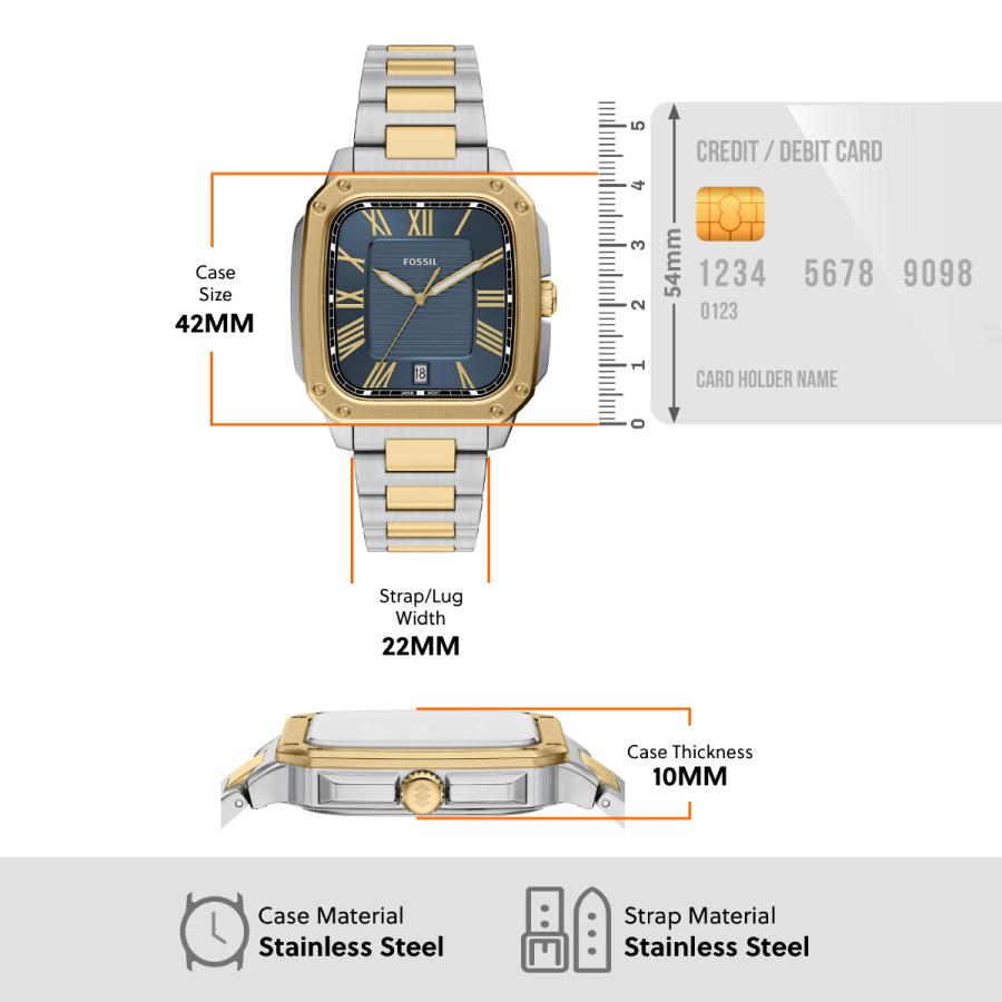 FOSSIL（フォッシル） （ノベルティー付き）フォッシル 腕時計 メンズ