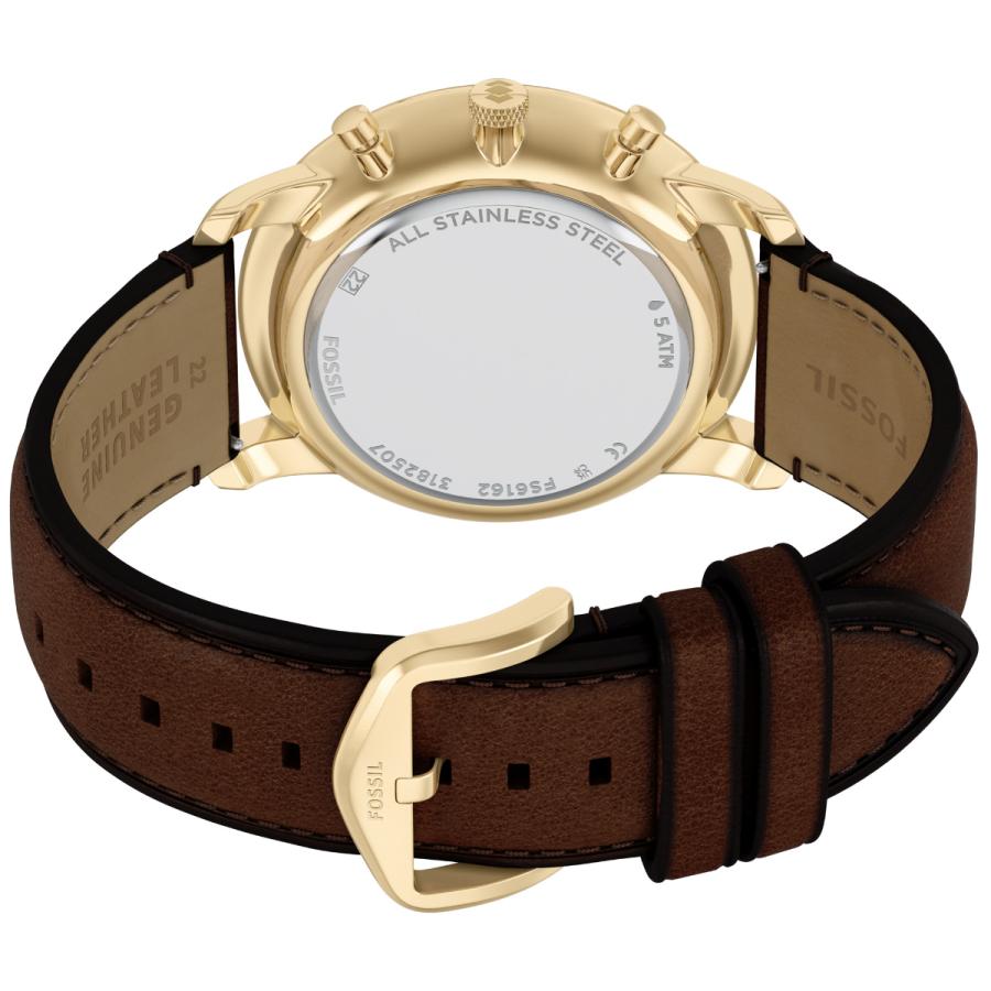 FOSSIL クロノグラフ レザーベルト 時計 自動巻き NEUTRA （ノベルティー付き）フォッシル FOSSIL 腕時計 メンズ クロノ