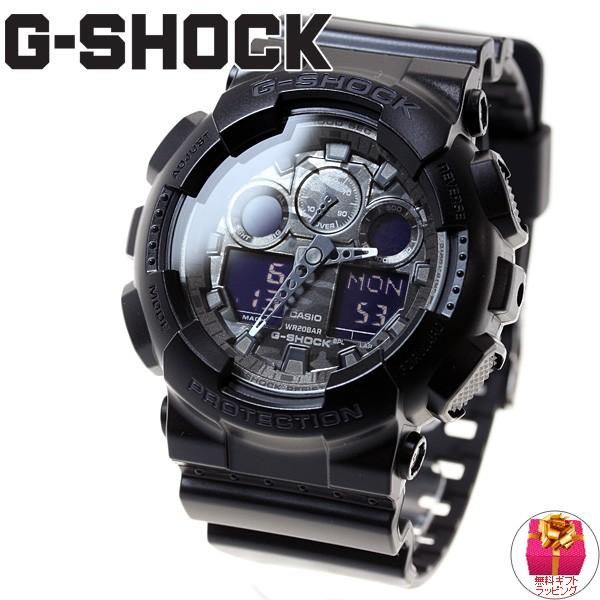 Gショック G-SHOCK カモフラージュ 迷彩 腕時計 メンズ GA-100CF-1AJF ジーショック｜neel｜02