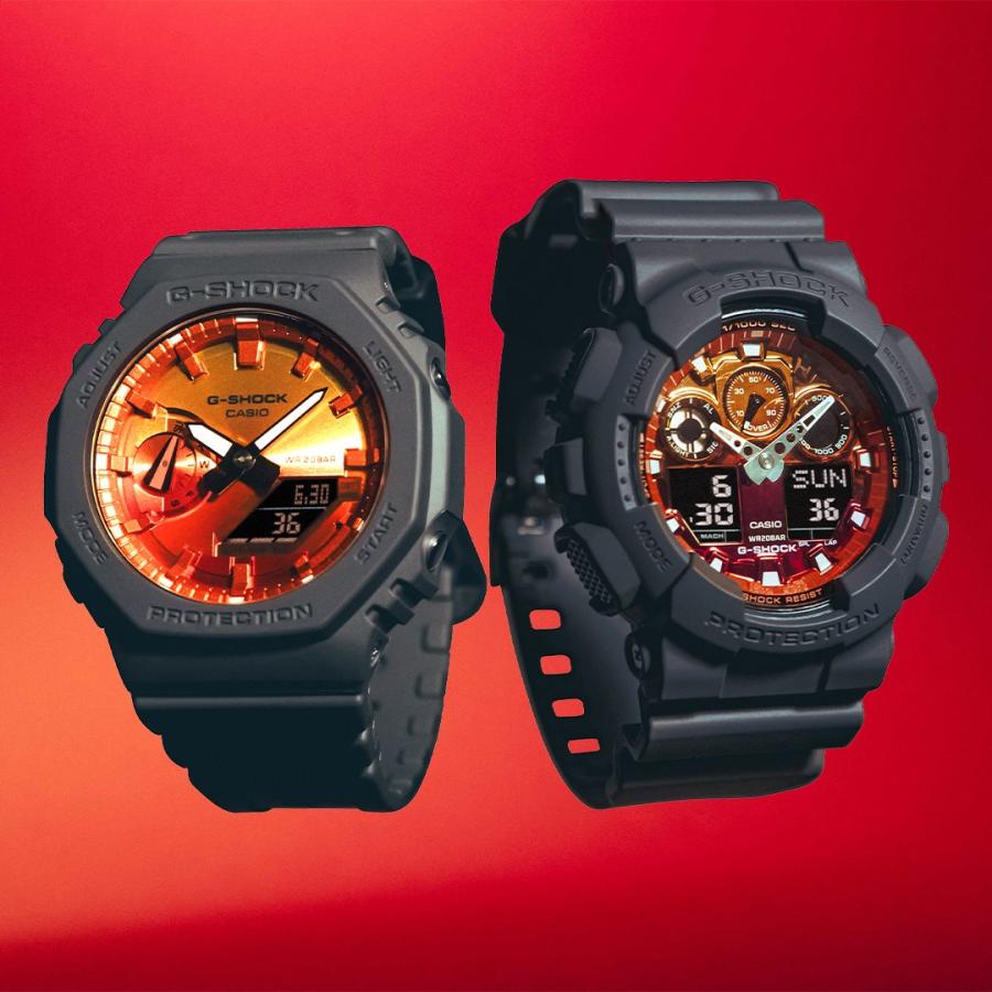 G-SHOCK 「爆買」Gショック アナデジ 腕時計 メンズ GA-100FL-8AJF