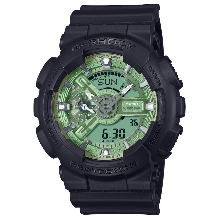 CASIO カシオ　GA-110LP　G-SHOCK カーキ　アナデジ GA-110LP-1AJFサポートページ | CASIO