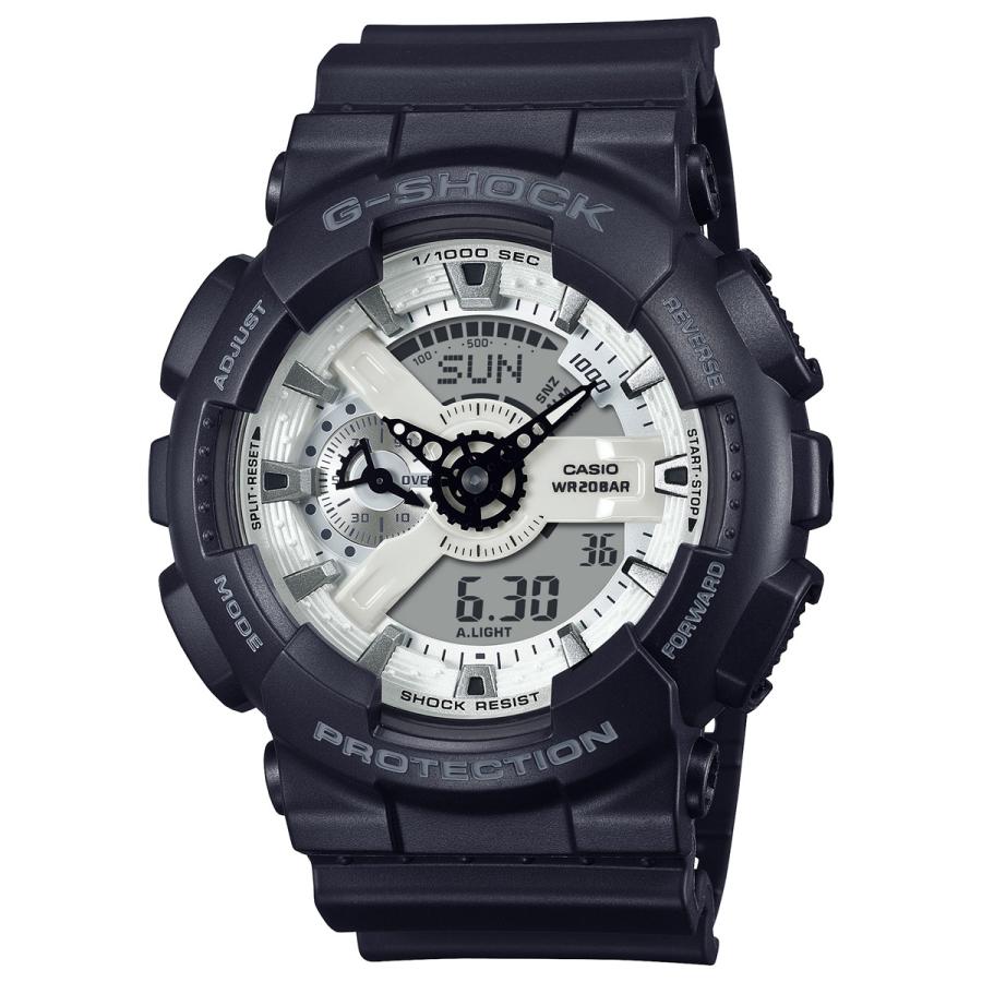 箱付き CASIO G-SHOCK GA-110WD-1AJF アナデジ G-SHOCK Gショック アナデジ 腕時計 メンズ GA-110WD-1AJF Black