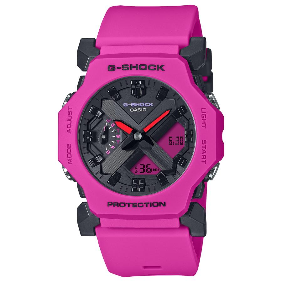 u*7様 CASIO カシオ GA23004AJF G-SHOCK ビビッドピン G-SHOCK Gショック アナデジ 腕時計 カシオ CASIO GA-2300-4AJF 小型化