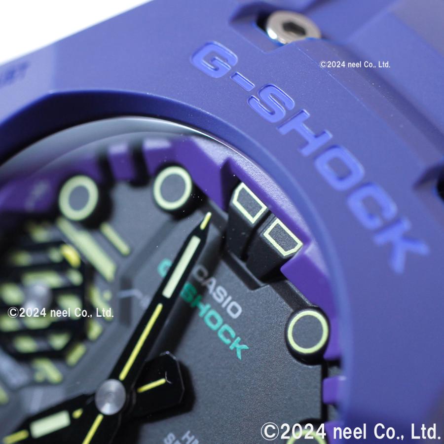 CASIO G-SHOCK 青色 デジタル腕時計　GA-001G G-SHOCK GA-B001G-2A 腕時計 メンズ デジアナ スマホ連動 ブルー
