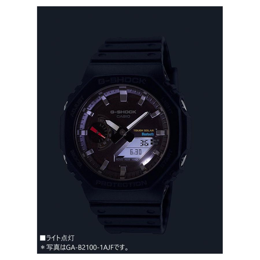 倍々+5倍！最大ポイント26倍！本日限定！Gショック G-SHOCK ソーラー 腕時計 メンズ GA-B2100-1A1JF ジーショック｜neel｜13