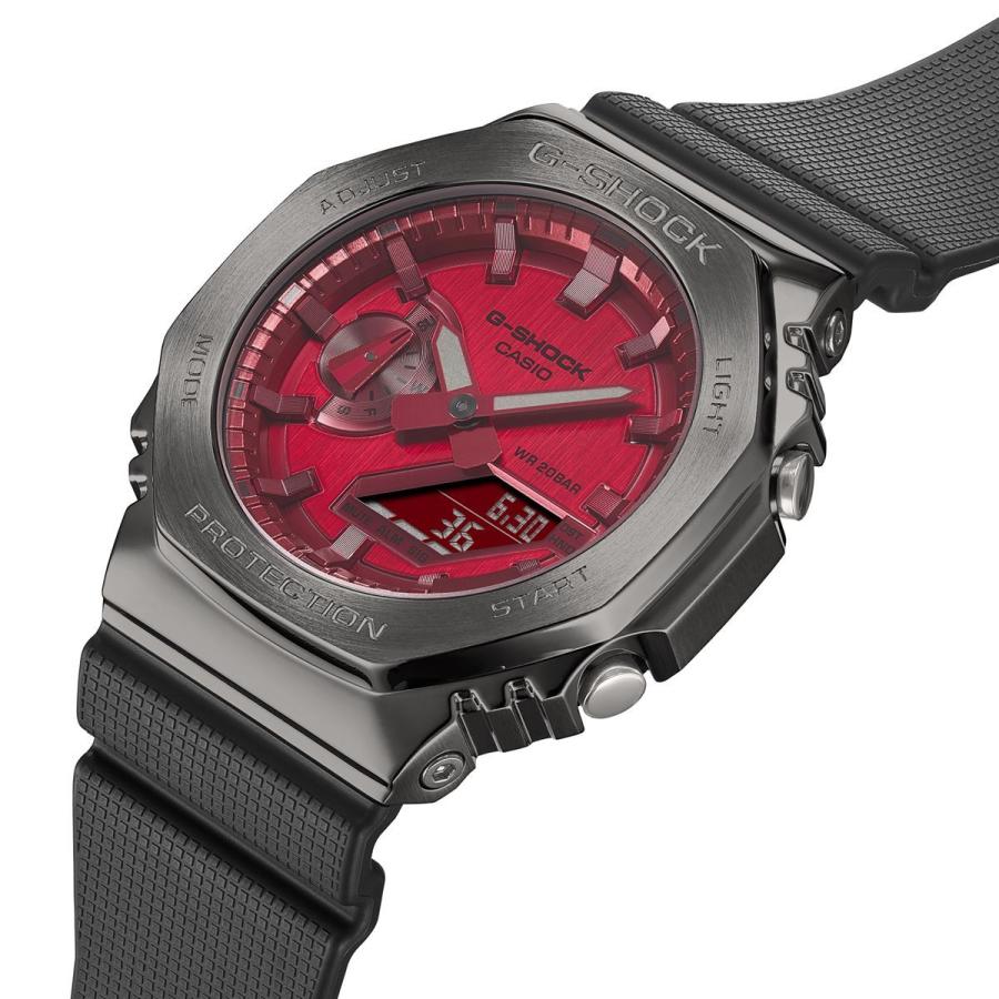 Gショック G-SHOCK メタル 限定モデル 腕時計 メンズ 赤 GM-2100B-4AJF
