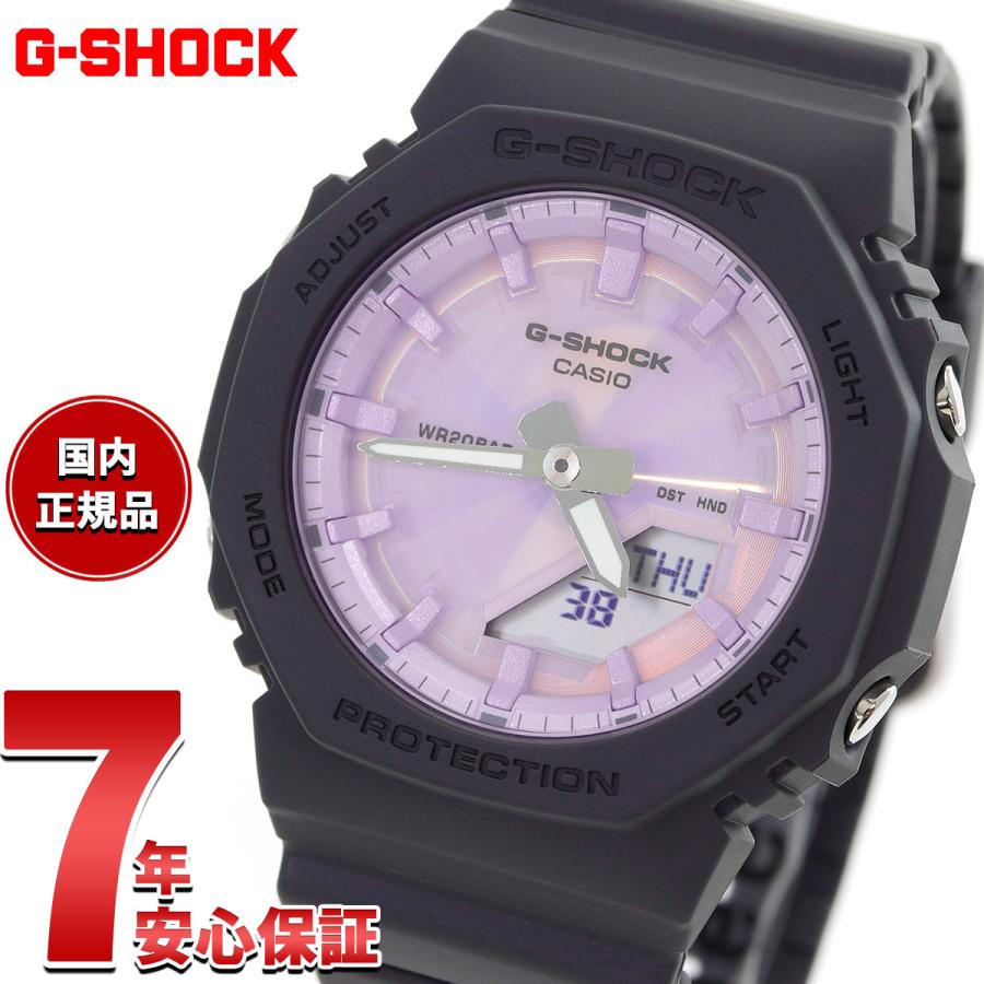 【美品】 CASIO G-SHOCK GMA-P2100PC-1AJF ブラック G-SHOCK Gショック アナデジ 腕時計 GMA-P2100PC-1AJF ブラック ジー