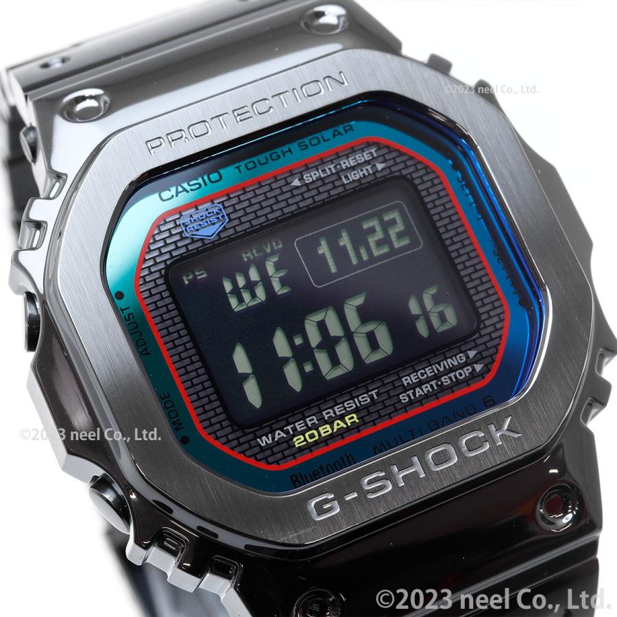 倍々+5倍！最大ポイント26倍！本日限定！Gショック 電波ソーラー G-SHOCK 腕時計 メンズ GMW-B5000BPC-1JF フルメタル オールブラック ジーショック｜neel｜07