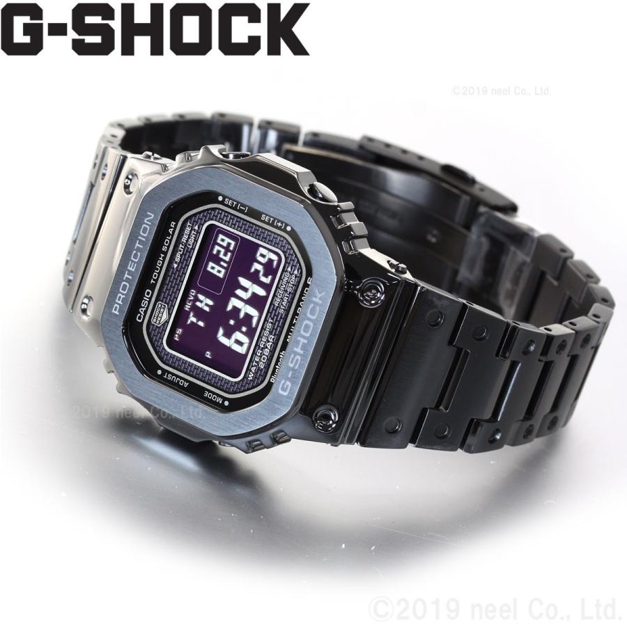 Gショック 電波ソーラー メンズ デジタル 腕時計 フルメタル ブラック 