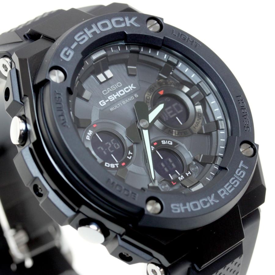 倍々+5倍！最大ポイント30倍！5月15日！Gショック Gスチール G-SHOCK G-STEEL 電波ソーラー 腕時計 メンズ 黒 ブラック GST-W100G-1BJF｜neel｜15