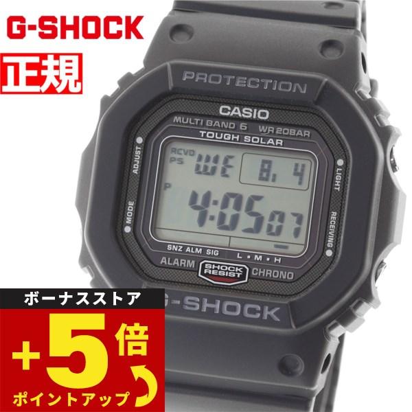 Gショック 愛用 G-SHOCK 電波 ソーラー カシオ CASIO ジーショック 腕時計 ブラック メンズ GW-5000U-1JF デジタル セール価格
