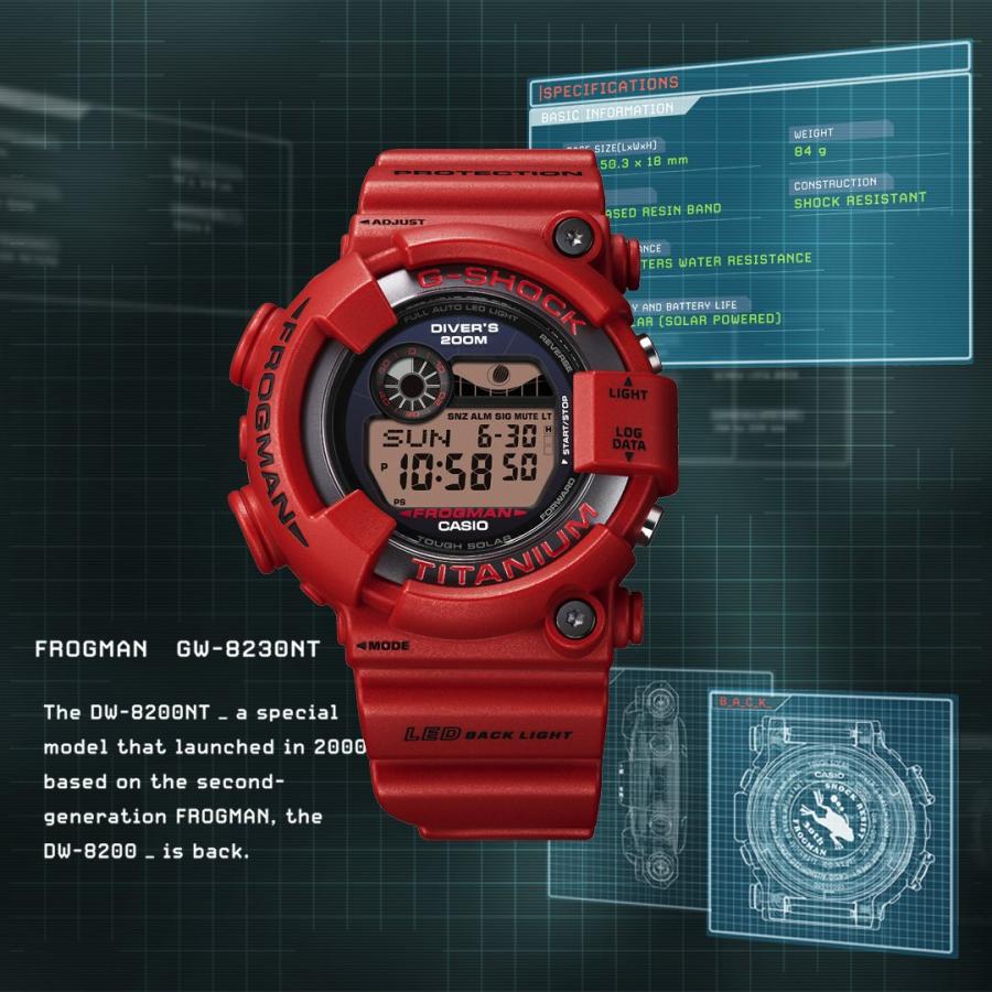 フロッグマン30周年記念復刻「GW-8230NT-4JR」、明日発売！ : great G