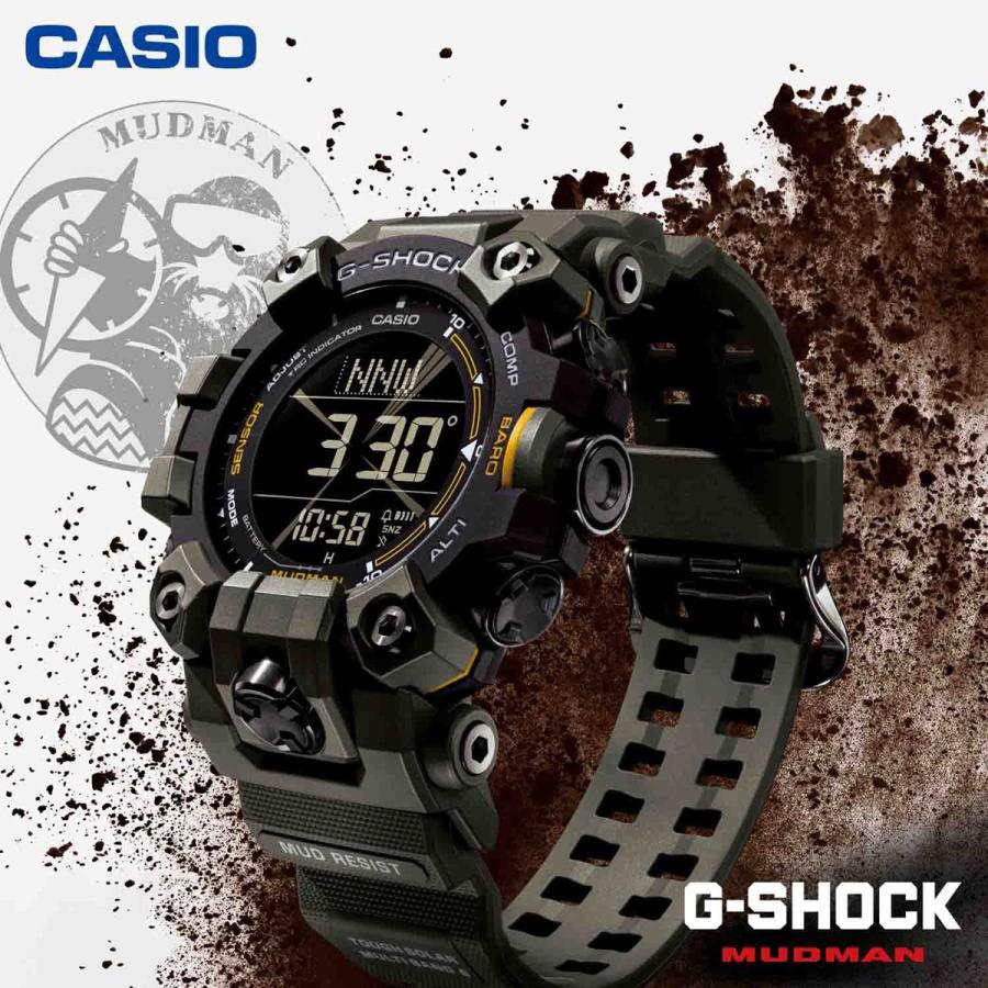 Gショック G-SHOCK 電波 ソーラー マッドマン MUDMAN 腕時計 メンズ GW 