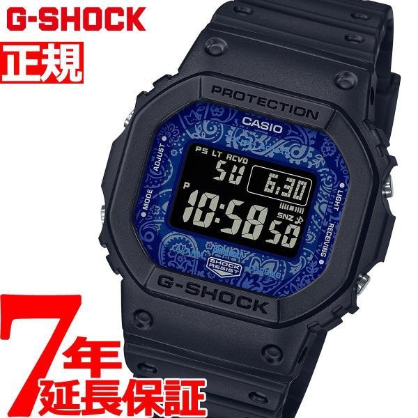 Gショック Paisley G Shock 腕時計 Paypayモールファッション メンズ デジタル Gw B5600bp 1jf Blue Paisley