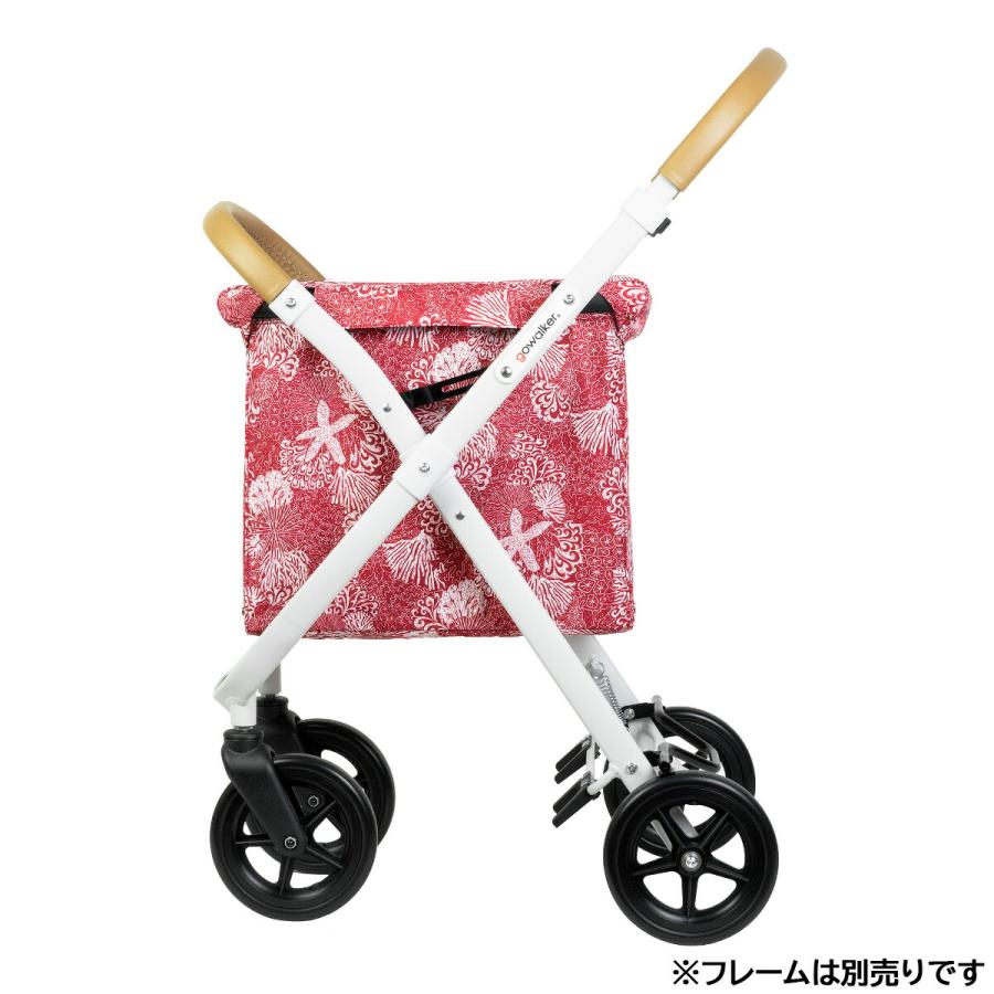 ゴーウォーカー gowalker ショッピングバッグ スターフィッシュレッド ゴーウォーカー gowalker ショッピングバッグ スターフィッシュレッド