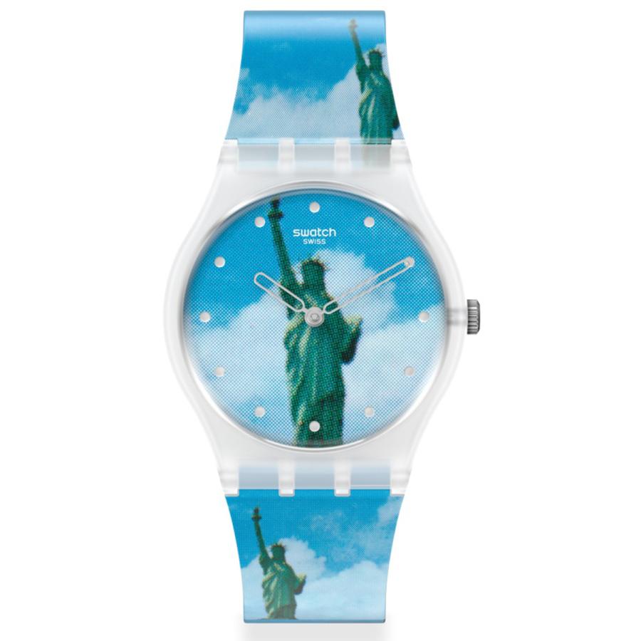 swatch スウォッチ MoMA 腕時計 メンズ レディース ニューヨーク・バイ・タダノリ・ヨコオ ザ・ウォッチ GZ351｜neel｜02