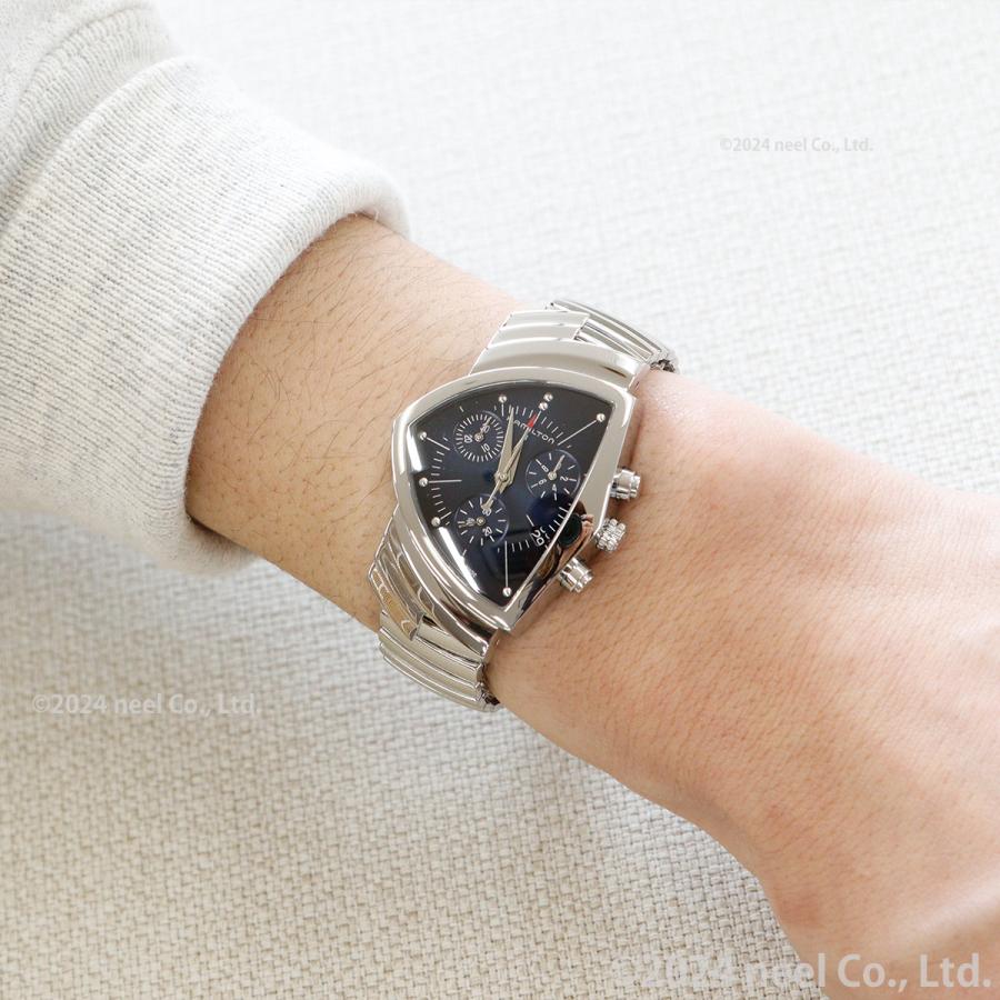 VENTURA ハミルトン HAMILTON Ventura ベンチュラ クロノ ブルー