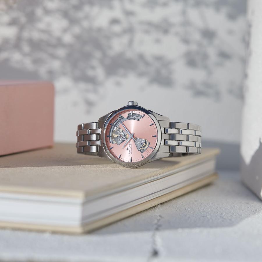 【美品】ハミルトン　ジャズマスター　オープンハート 超美品 ハミルトン ジャズマスター オープンハート 40mm 箱付 岡本時計