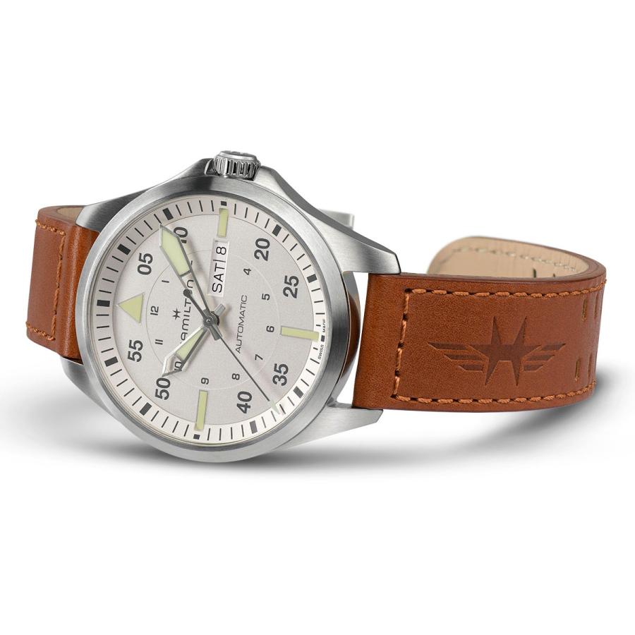 KHAKI AVIATION 【正規品】ハミルトン HAMILTON カーキ KHAKI AVIATION 【正規品】ハミルトン HAMILTON カーキ
