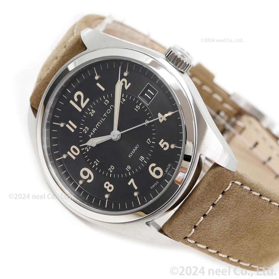 ハミルトン カーキフィールド クォーツ 40mm H68551733 Khaki Field Quartz - Dial color:Black - H68551733 | Hamilton Watch