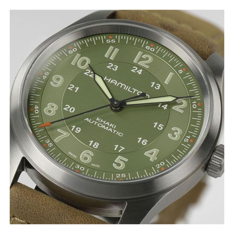 KHAKI FIELD ハミルトン HAMILTON カーキ フィールド チタニウム