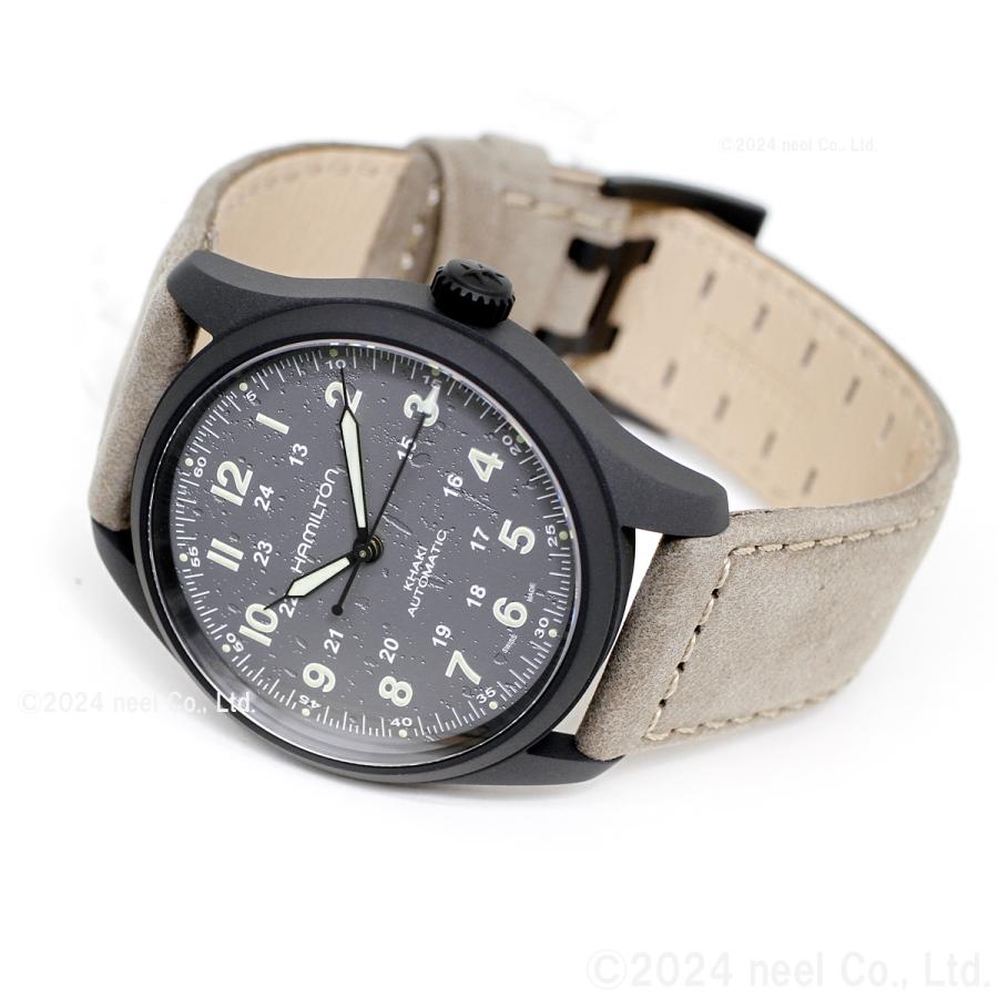 HAMILTON カーキ フィールド 自動巻き 時計 KHAKI FIELD ハミルトン HAMILTON カーキ フィールド チタニウム