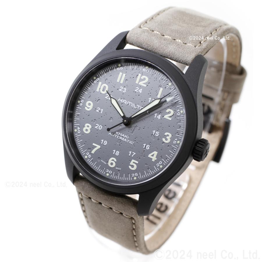 KHAKI FIELD ハミルトン HAMILTON カーキ フィールド チタニウム