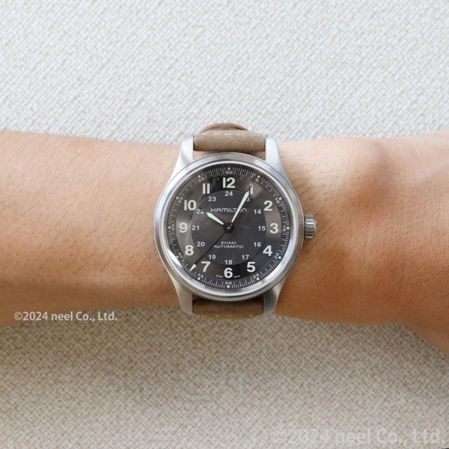 KHAKI FIELD ハミルトン HAMILTON カーキ フィールド チタニウム
