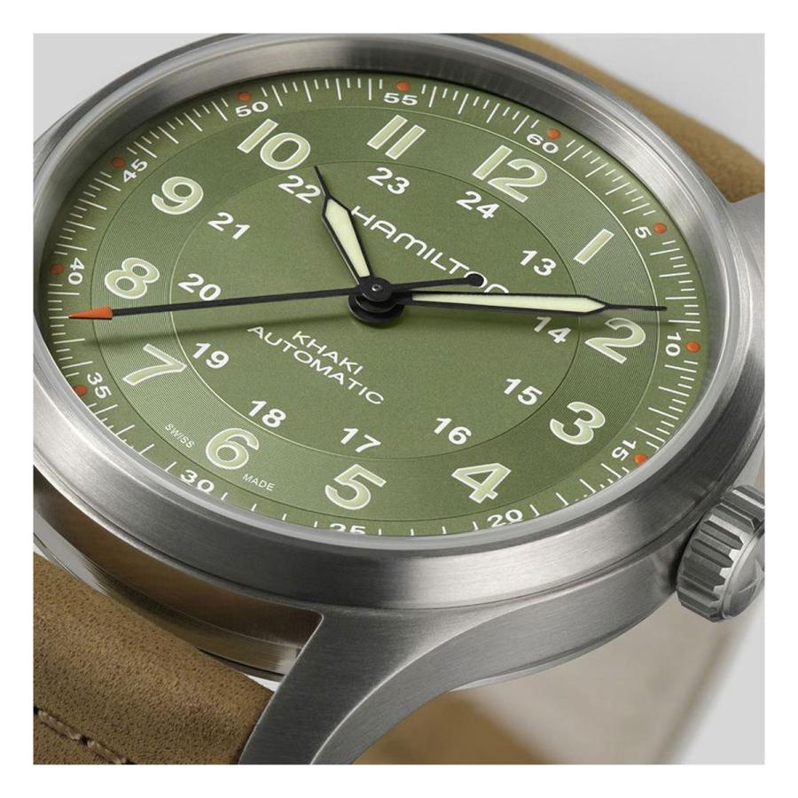 【値下げ】ハミルトン カーキ オフィサーH706550自動巻き腕時計 激レア 生産終了モデル ハミルトン カーキ フィールド
