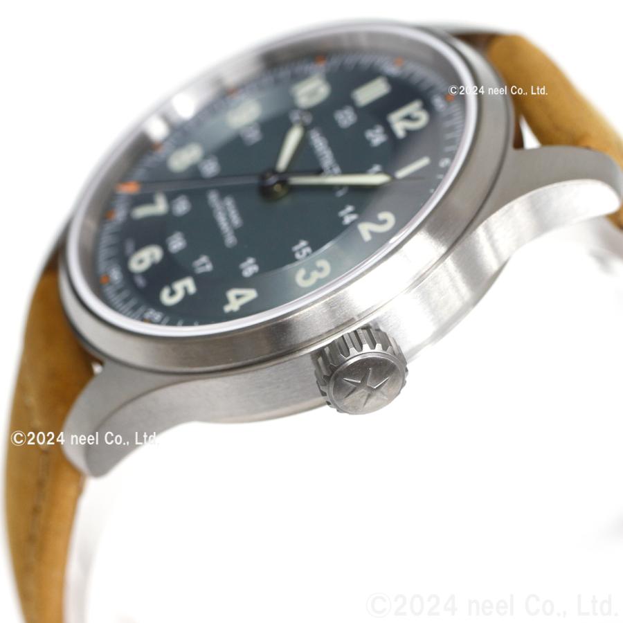 ブチ　ハミルトンカーキビエーション カーキ アビエーション Khaki X Patrol Auto Chrono - ダイヤル