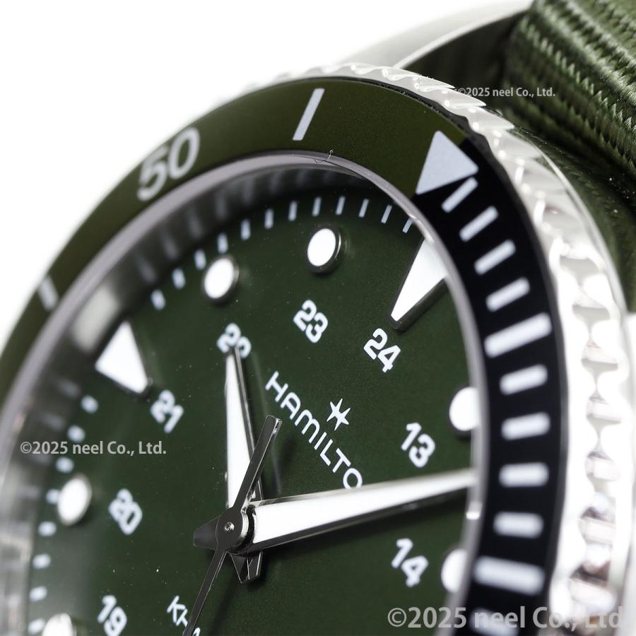 KHAKI NAVY ハミルトン HAMILTON カーキ ネイビー スキューバ クォーツ