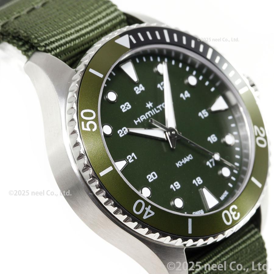 KHAKI NAVY ハミルトン HAMILTON カーキ ネイビー スキューバ クォーツ
