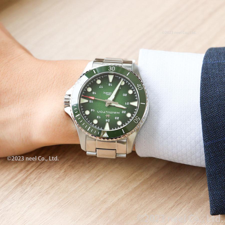 KHAKI NAVY ハミルトン HAMILTON カーキ ネイビー スキューバ オート