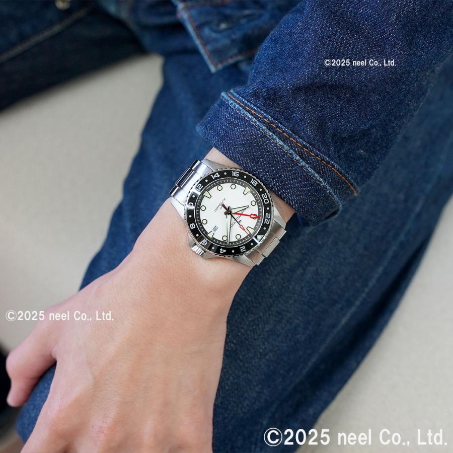 HAMILTON 自動巻き腕時計 ホワイト/ブルー　カーキネイビースキューバ 美しいカラーコンビネーションでさらなる深海へ 「カーキ