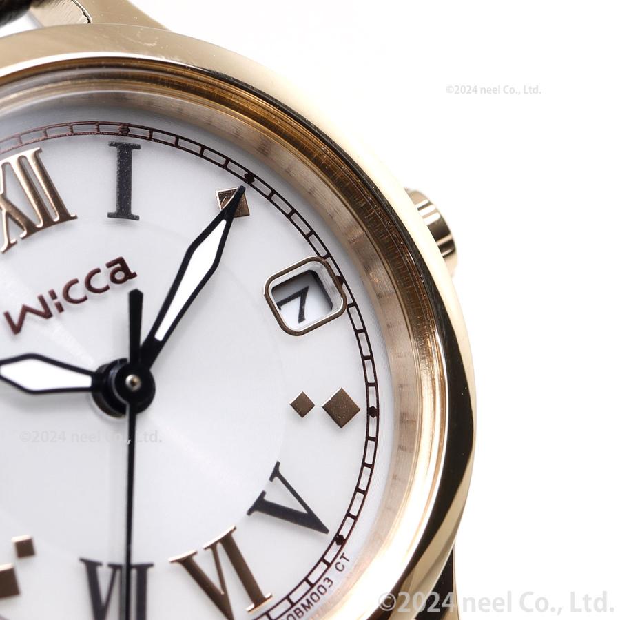 wicca（ウィッカ） シチズン ソーラーテック 腕時計 レディース KH4