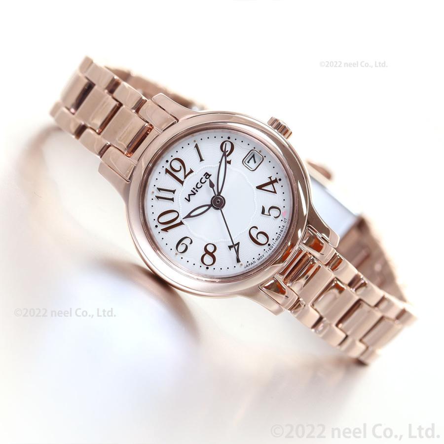 シチズン wicca ウィッカ ソーラー 電波腕時計 CITIZEN シチズン wicca ソーラーテック電波時計 KS1-937-13