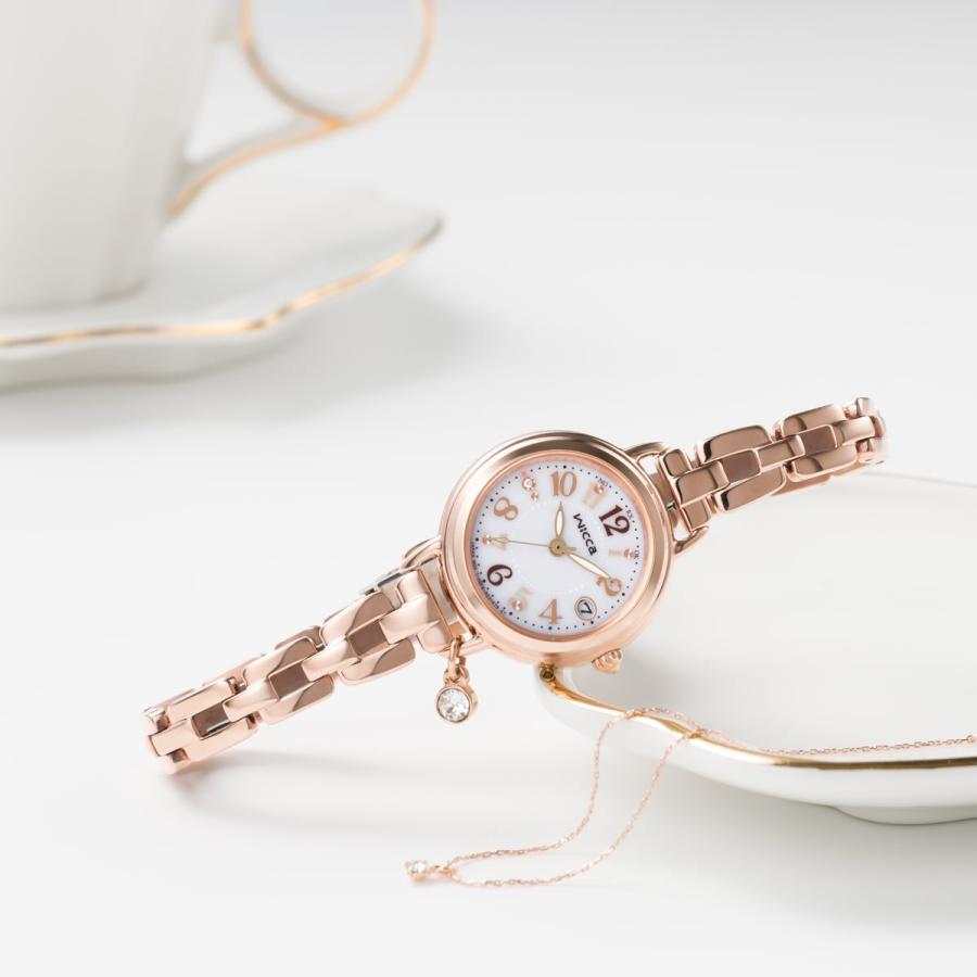 wicca（ウィッカ） シチズン ソーラーテック 電波時計 腕時計