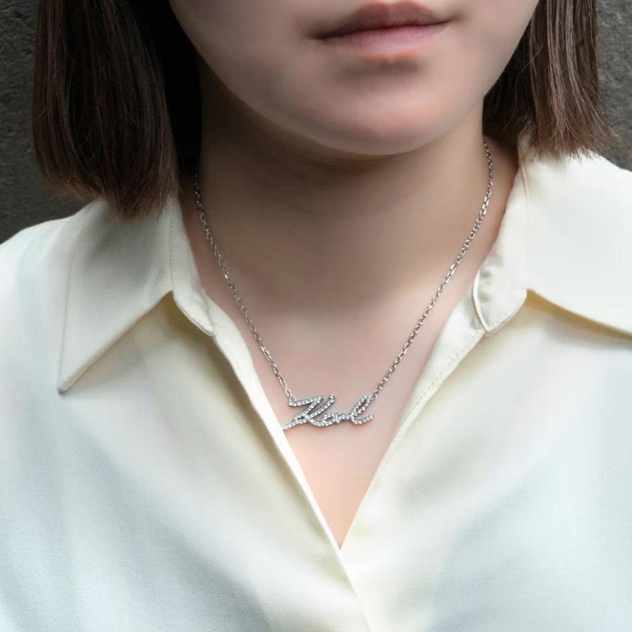 【希少品】Karl Lagerfeld✨カールラガーフェルド　ネックレス KARL LAGERFELD（カール・ラガーフェルド） カール ラガーフェルド