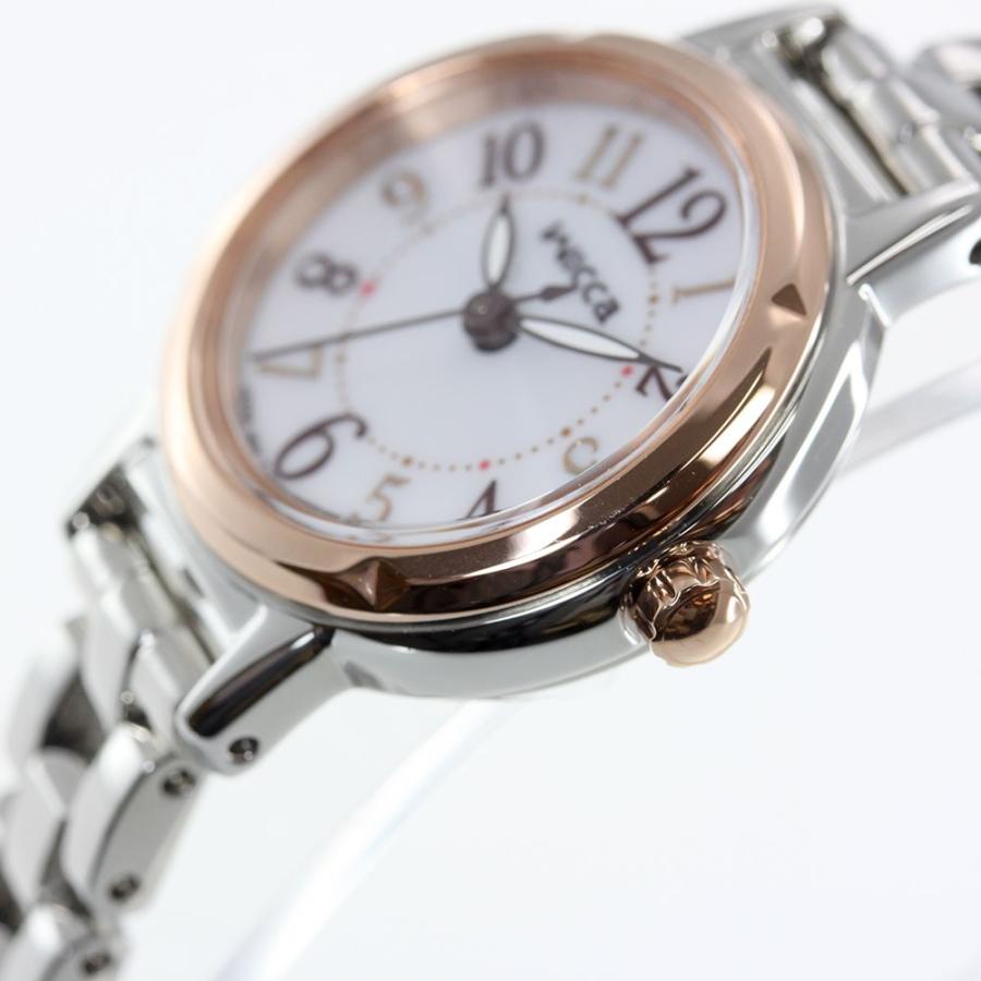 Wiccaレディースウォッチ(KP3-619-11)ソーラーテック wicca ウィッカ シチズン ソーラーテック 腕時計 レディース KP3