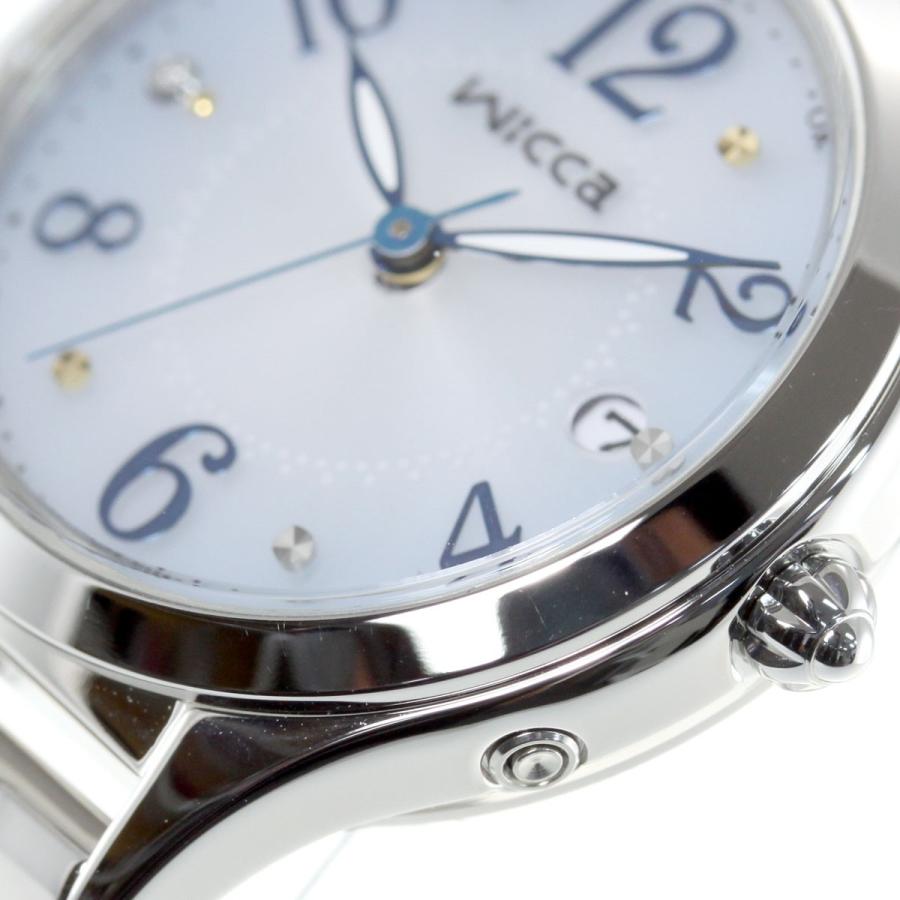 wicca（ウィッカ） シチズン ソーラーテック 電波時計 レディース KS1