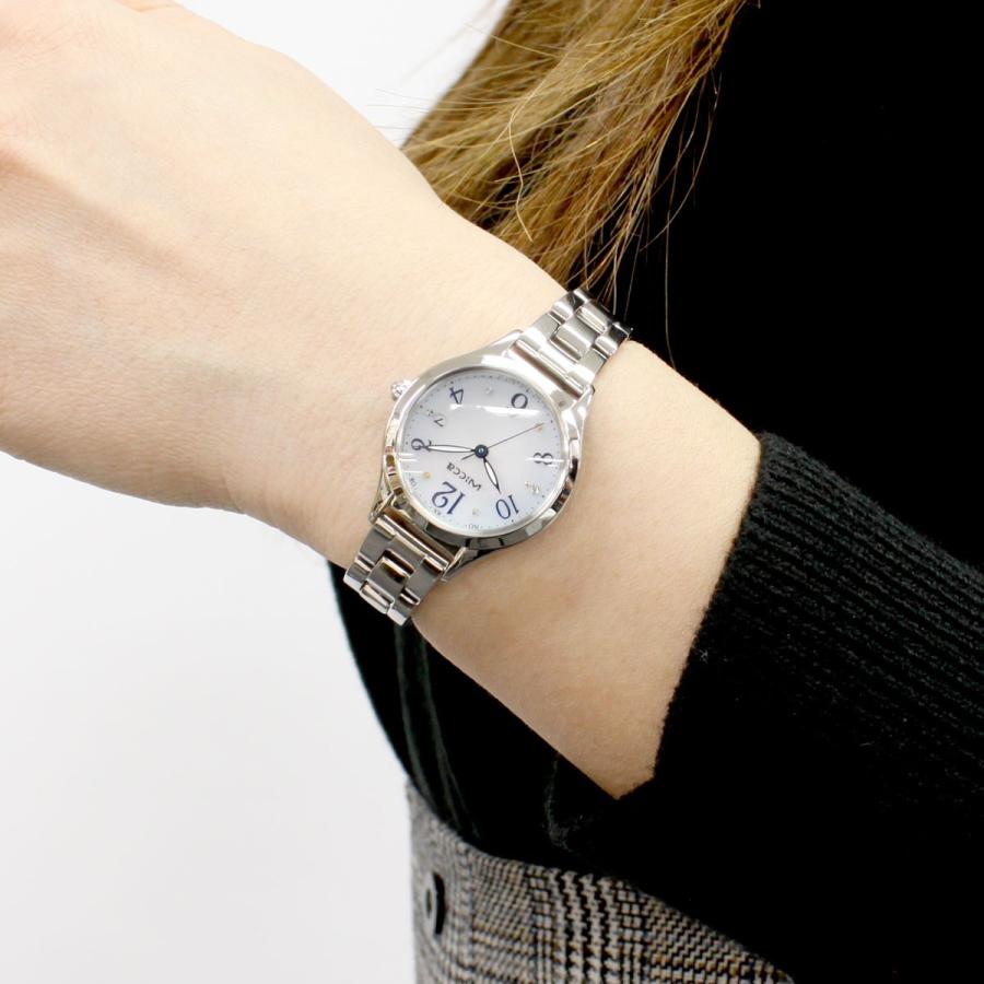 wicca（ウィッカ） シチズン ソーラーテック 電波時計 レディース KS1