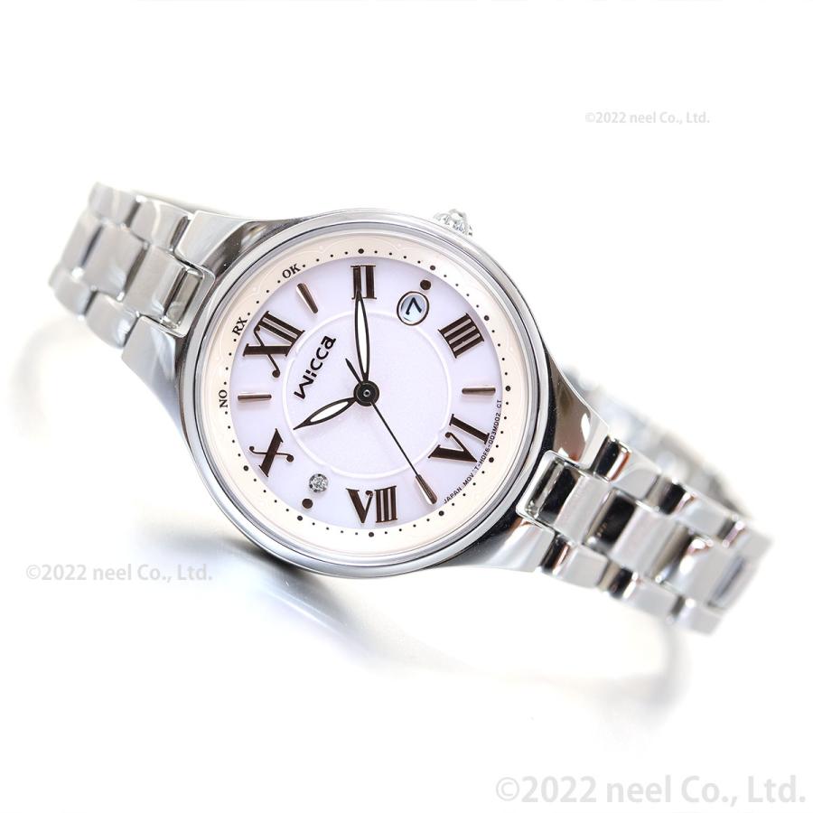 【新品】シチズン CITIZEN 腕時計 レディース KS1-813-91 ウィッカ ソーラーテック wicca ソーラーテック電波時計（H0F6/日本製） ピンクラメxシルバー アナログ表示 wicca（ウィッカ） シチズン ソーラーテック 電波時計 レディース サブ