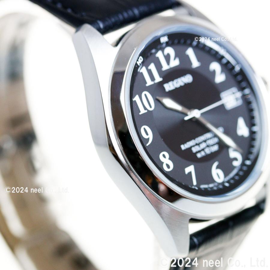 CITIZEN シチズン レグノ ソーラーテック 電波時計 腕時計