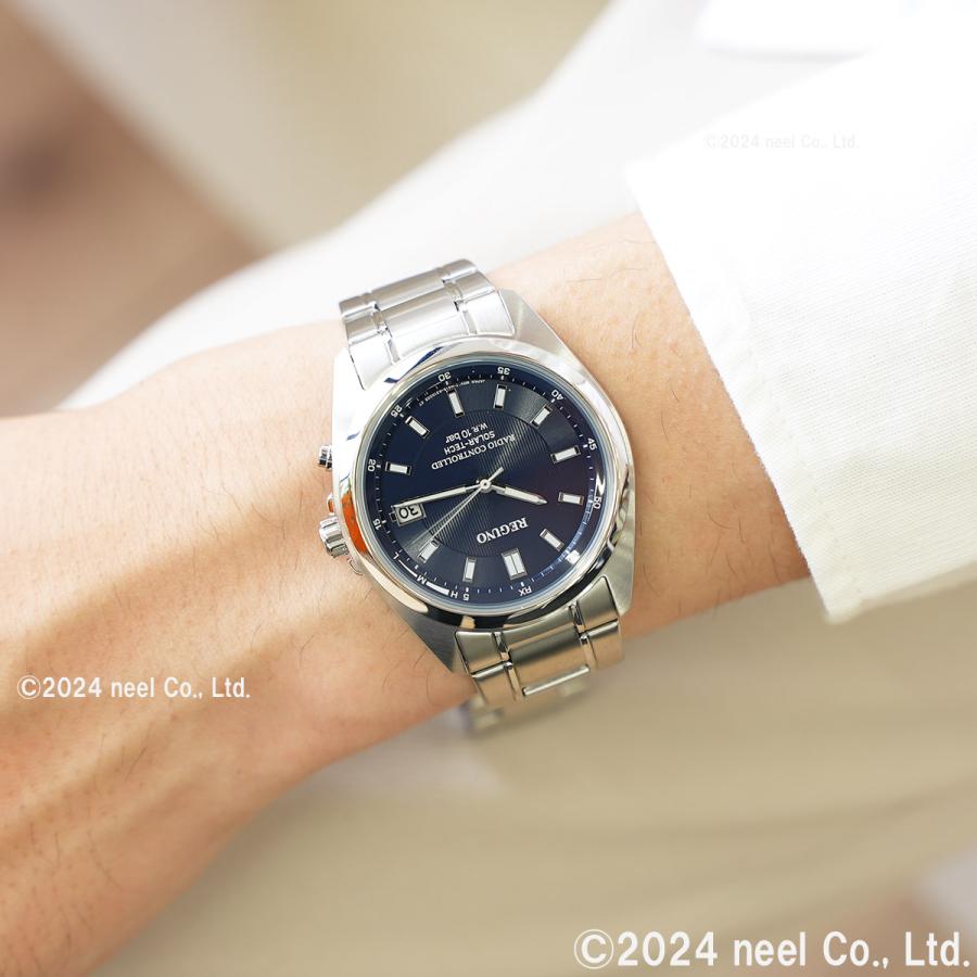 CITIZEN（シチズン） レグノ ソーラーテック 電波時計 腕時計 メンズ
