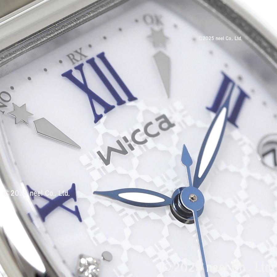wicca（ウィッカ） シチズン ソーラーテック 電波時計 レディース KS4